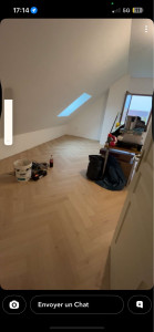 Photo de galerie - Pose de parquet 