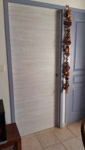 Photo de galerie - Installation d'une porte coulissante