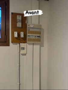Photo de galerie - Petite rénovation d’un tableau électrique 