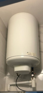 Photo de galerie - Pose d'un chauffe-eau électrique