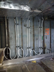 Photo de galerie - Installation sur un bateau de plaisance