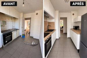 Photo de galerie - Montage cuisine équipée 