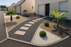 Photo de galerie - Aménagement devanture d’une maison