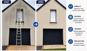 Photo de galerie - Nettoyage Façade