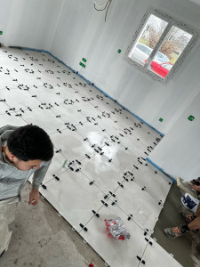 Photo de galerie - Pose de 60x60