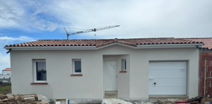 Photo de galerie - Réalisation d’une maison individuelle avec ses enduits