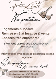 Photo de galerie - ✨ Mes réalisations avec PriscyCleaN ✨

Chaque intervention est unique et chaque chantier représente un nouveau défi ??

De la remise en état au gros nettoyage intensif, en passant par les logements très encombrés, les fins de chantier 
