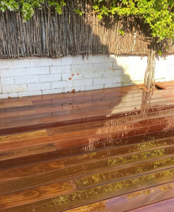 Photo de galerie - Terrasse en Cumaru 