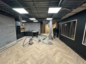 Photo de galerie - Pose de parquet - Revêtement de sol