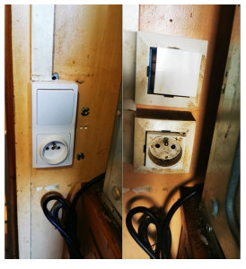 Photo de galerie - Remplacement d un bloc de prise de courant et interrupteur d éclairage 
