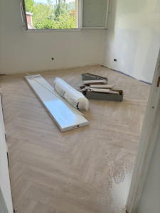 Photo de galerie - Pose de parquet - Revêtement de sol