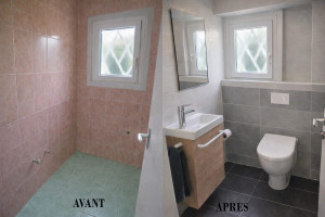 Photo de galerie - Rénovation de la salle de bain clé en main ✍️ 