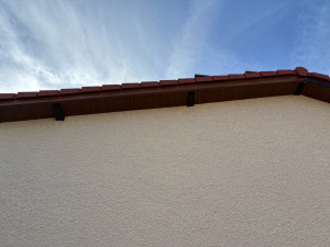 Photo de galerie - Habillage de planche de rive en alu