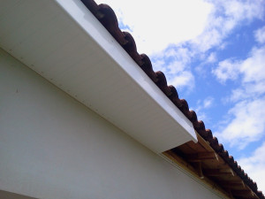 Photo de galerie - Rénovation de sous de toit en PVC
