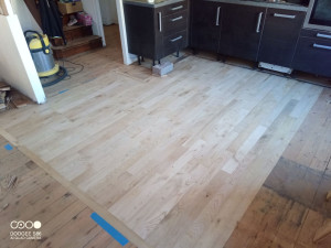 Photo de galerie - Reprise d'un parquet bois
