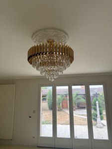 Photo de galerie - Lustre cristal 
