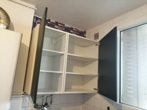 Photo de galerie - Fin de montage d'armoire de cuisine 