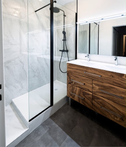Photo de galerie - Rénovation complète de salle de bain – Travail soigné et finitions de qualité