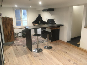 Photo de galerie - Rénovation des peintures/ faïence/pose de parquet.