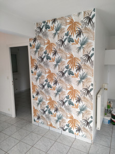 Photo de galerie - Mur papier peint 


