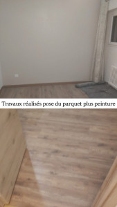 Photo de galerie - Pose de parquet - Revêtement de sol