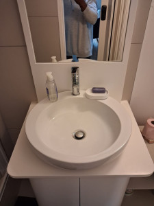 Photo de galerie - Le lavabo 