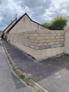 Photo de galerie - Faire un mur de parpaings 