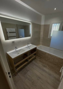 Photo de galerie - Rénovation salle de bain après 