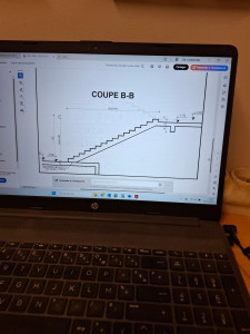 Photo de galerie - Création d’un escalier 