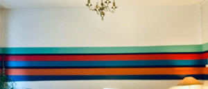 Photo de galerie - Fresque peinture murale 5/3,50m 