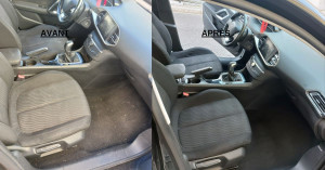 Photo de galerie - Nettoyage et desinfection en profondeur sièges auto