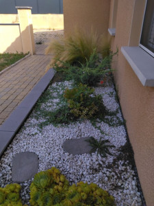 Photo de galerie - Jardin avant désherbage