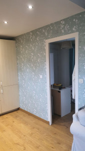 Photo de galerie - Pose de tapisserie à  raccord