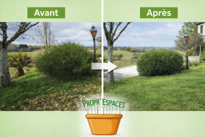 Photo de galerie - Chantier effectué sur la commune de Monesse (31370)