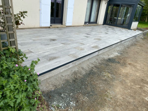 Photo de galerie - Terrasse céramique 