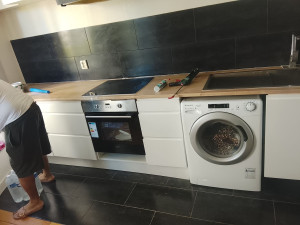 Photo de galerie - Changement plan travaille 4mtr