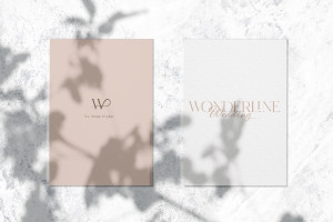 Photo de galerie - Conception de l’identité visuelle et du site vitrine de Wonderline Wedding, wedding planner et designer 