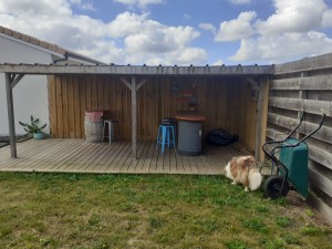 Photo de galerie - Début d'une petite terrasse d'été ! 