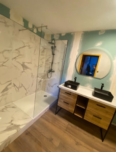 Photo de galerie - Aménagement de salle de bain 
