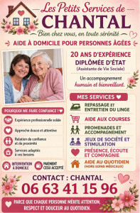Photo de galerie - Flyer des mes préstations