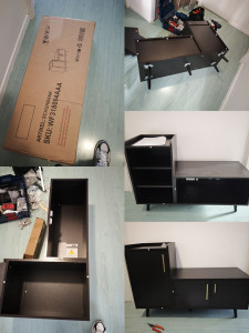 Photo de galerie - Montage de meuble a chaussures 