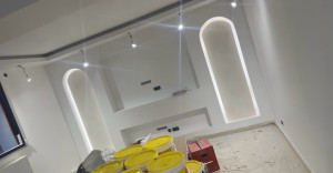 Photo de galerie - Meuble tv en placo