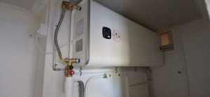 Photo de galerie - Pose chauffe eau connectée 