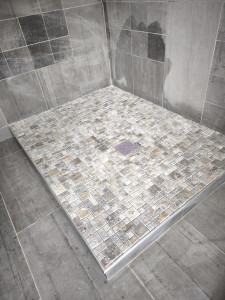 Photo de galerie - Réalisation d'un bac a douche 