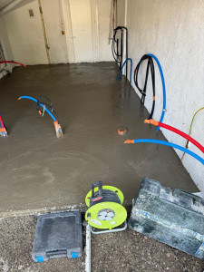 Photo de galerie - Coulage dalle garage ,sete 34 