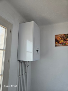 Photo de galerie - Pose de chaudière à gaz 