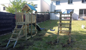 Photo de galerie - Montage de air de jeux Wickey