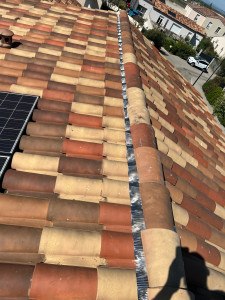 Photo de galerie - Faîtage fini