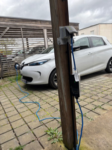 Photo de galerie - Installation Prise GREEN UP 