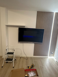 Photo de galerie - Décoration mural et pose ecran